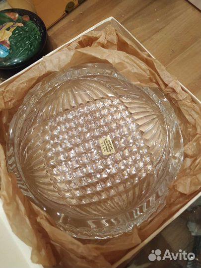 Хрустальная пепельница СССР