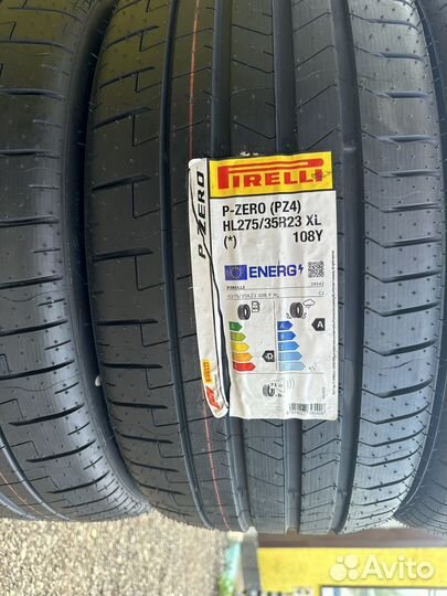 Pirelli P Zero PZ4 275/35 R23 и 315/30 R23 108Y