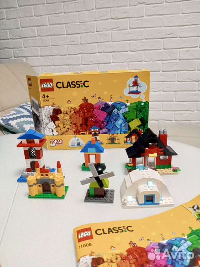 Конструктор lego Classic 11008 Кубики и домики