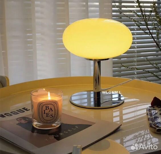 Дизайнерская ретро лампа леденец