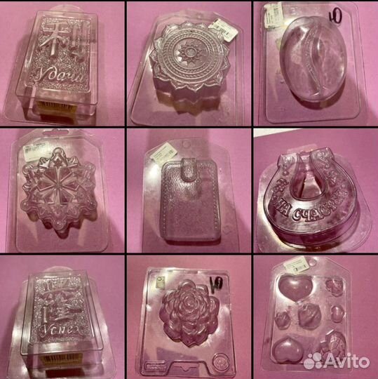 Формы для мыловарения, молды