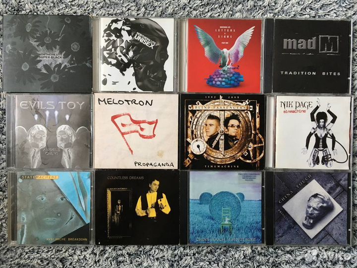 CD Синти,98 дисков (Assemblage23,Colony 5 и др.)