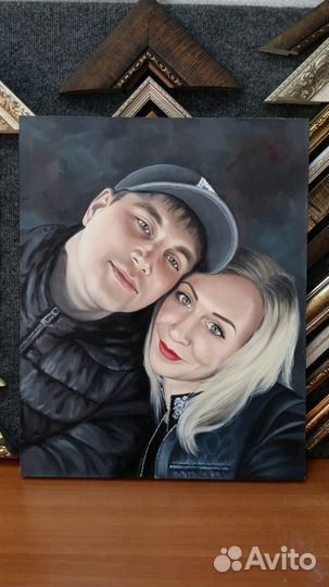 Портреты по фото и картины на заказ