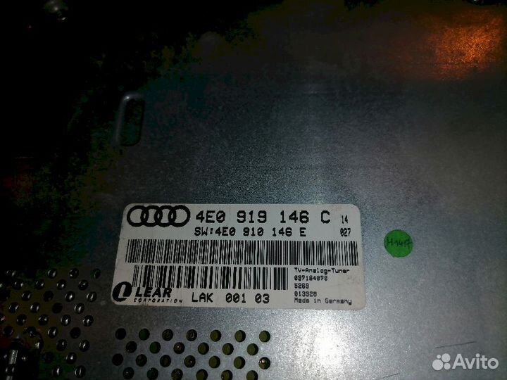Тв-тюнер 4E0919146C Audi A8 D3 A6 C6 A6 C6 allroad