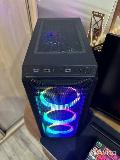 Игровой пк RTX 3060/Ryzen 5 5500/16Gb/SSD/HDD