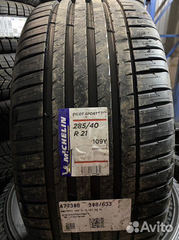 Michelin Pilot Sport 4 SUV 285/40 R21 109Y