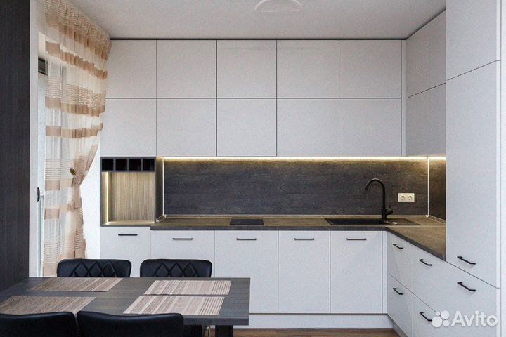 Кухонный гарнитур в съемную квартиру