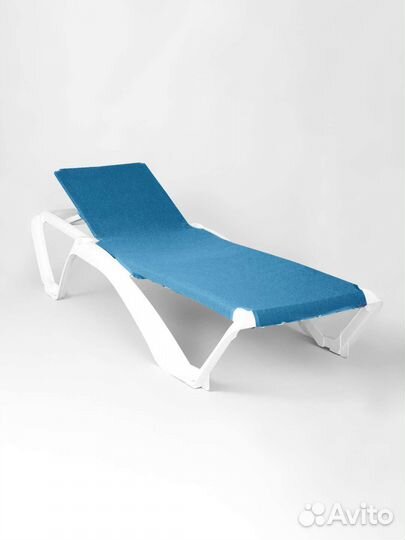Шезлонг с тканью