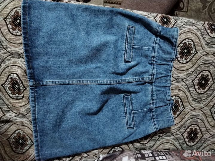 Джинсовая юбка женская