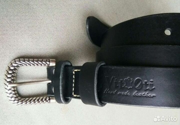 Кожаный стильный ремень*