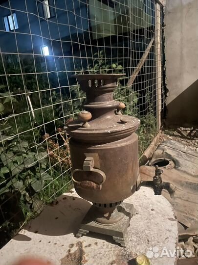 Самовар на дровах