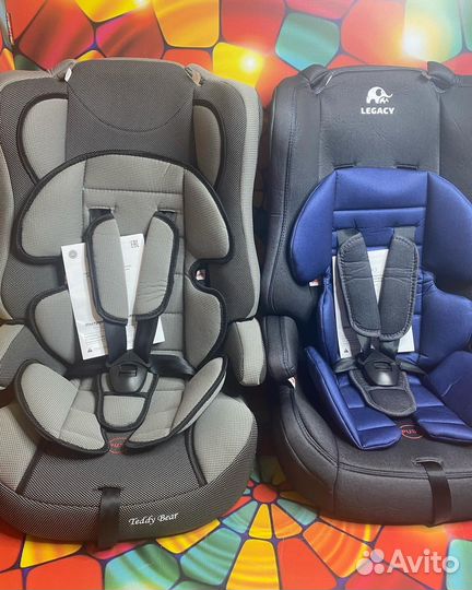 Детское автокресло 9 до 36 кг,0-18 и 0-25 кг