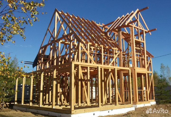 Бригада строителей(каркасные дома)