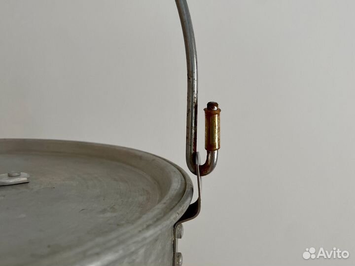 Кастрюля алюминиевая с крышкой 9 литров