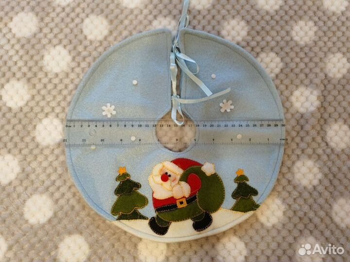 Юбка под елку Коврик