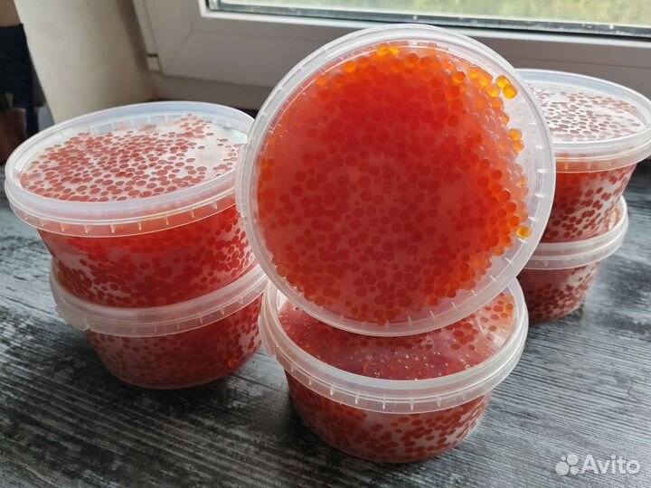 Красная икра кеты, горбуши 2023