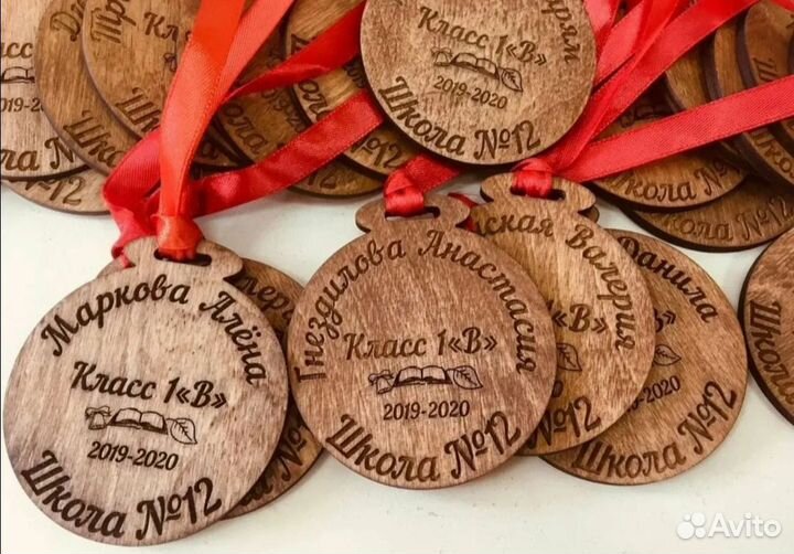 Медали на выпускной в сад и школу