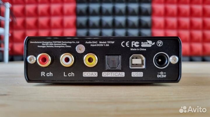 Цап Topping E30 II Duo AK4493 32bit,768kНz,DSD512