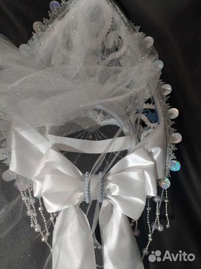 Кокошник для Снегурочки