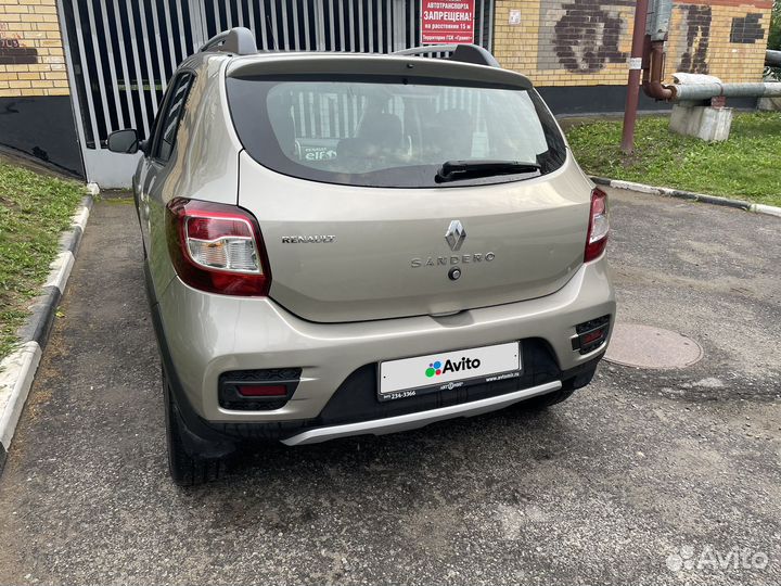 Renault Sandero Stepway 1.6 МТ, 2015, 83 000 км