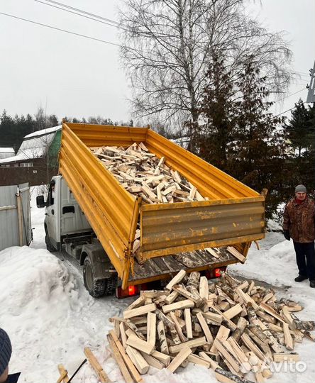Дрова березовые колотые