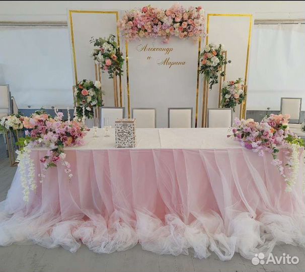 Оформление свадебных залов