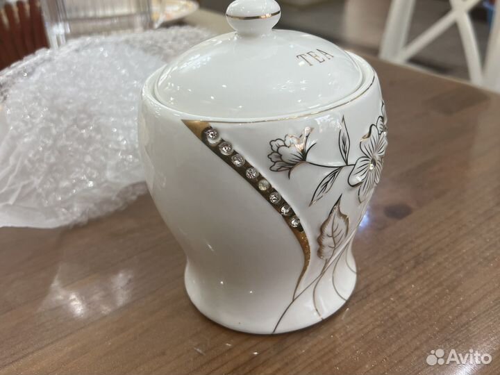 Емкость для сыпучих продуктов чая сахара