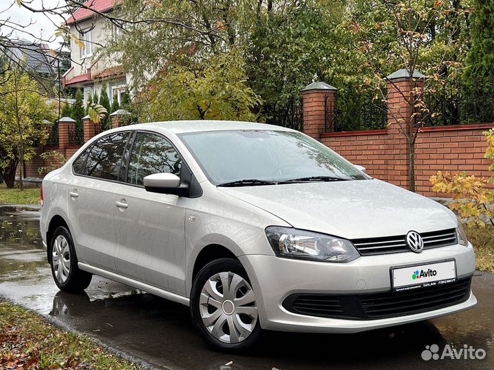 Volkswagen Polo 1.6 МТ, 2014, 124 000 км