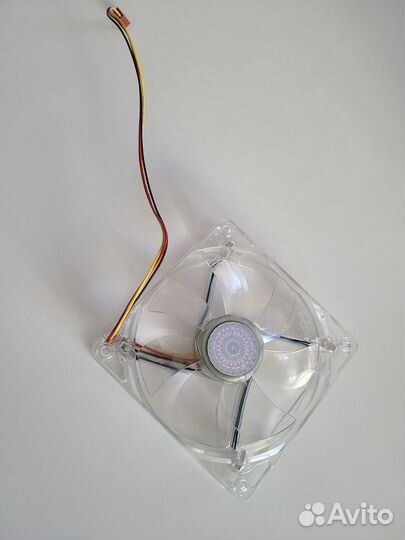 Кулер для корпуса пк с синей подсветкой 120 X 120