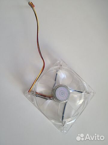 Кулер для корпуса пк с синей подсветкой 120 X 120