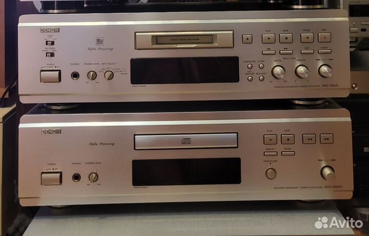 Две Hi-Fi деки Denon Gold 220 вольт