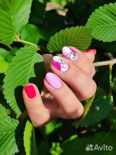 Комбинированный маникюр