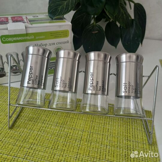 Набор банок для специй