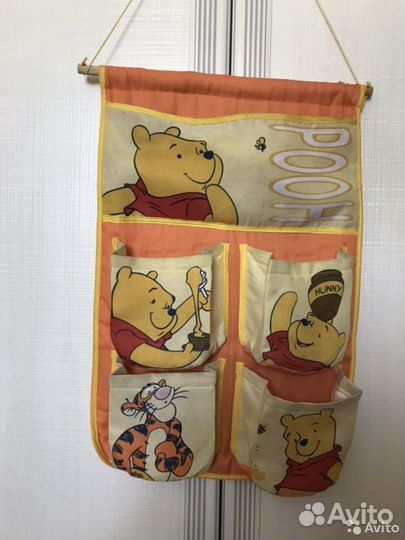 Корзина для игрушек (хранения игрушек) кармашки дл