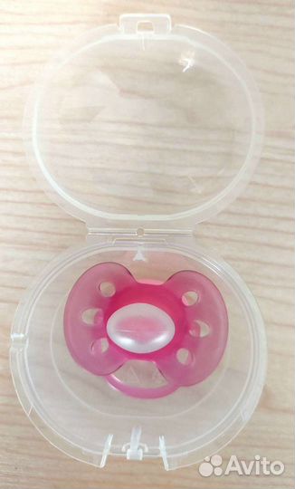 Соска-пустышка Avent ultra soft 6-18 мес