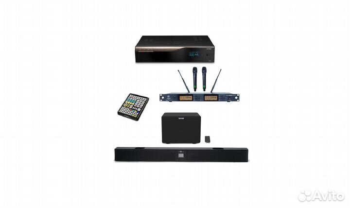 Караоке AST 50 с саундбаром Evolution и микрофоны