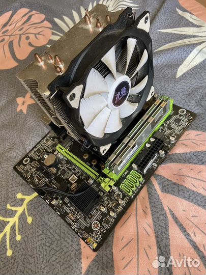 Комлект материнская плата + процессор +16гб