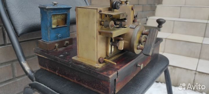 Телеграфный аппарат приёмник. Сименс и гальске