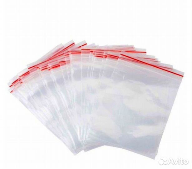 Пакеты упаковочные с зип застежкой ziplock100 шт