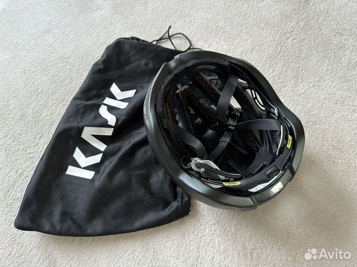 Велошлем Kask M protone Black Mat CHE00037.211