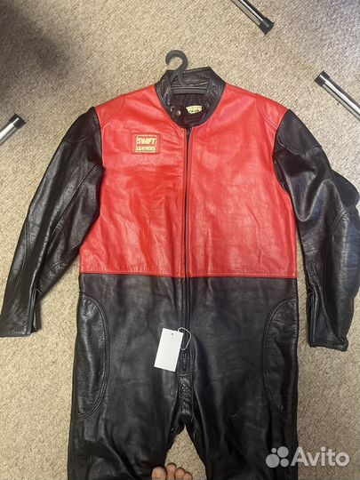 Moто костюм кожаный сдельный «swift leathers»