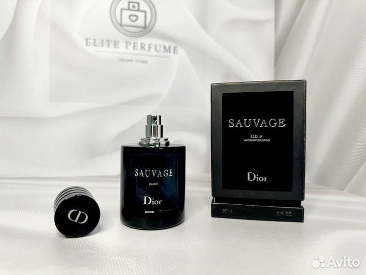 Dior Sauvage Elixir духи мужские парфюм