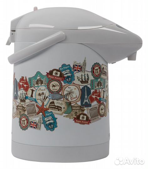 Термопот Polaris PWP 2821 Travel, 700 Вт, белый