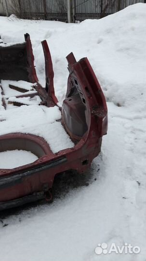 Четверть правая задняя Ford Fiesta mk 5