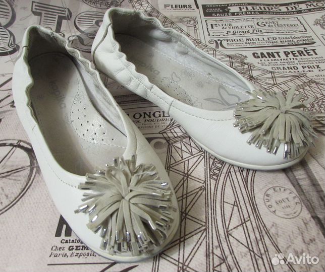 Kapika Italy-Туфли Балетки р.30(19 см) Как новые