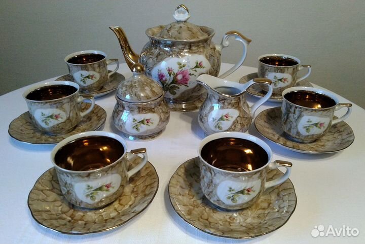 Чайный сервиз «Роза»