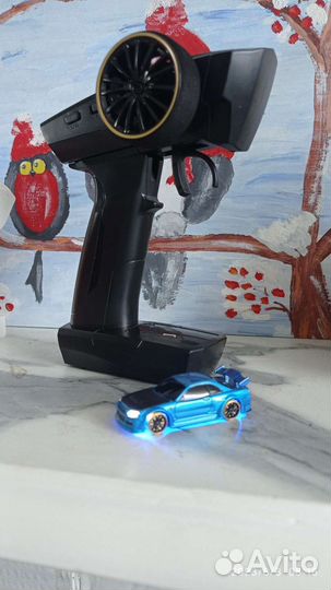 R/C Р/У дрифт модель turbo racing 1/76 c64