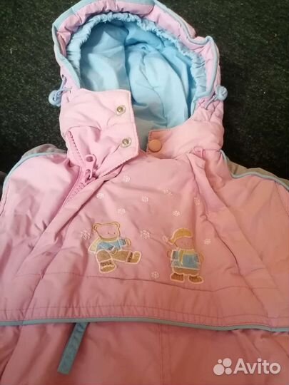 Комбинезон зимний 74 с вкладышем