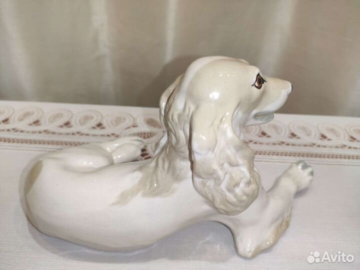 Фарфоровые статуэтки собаки лфз СССР