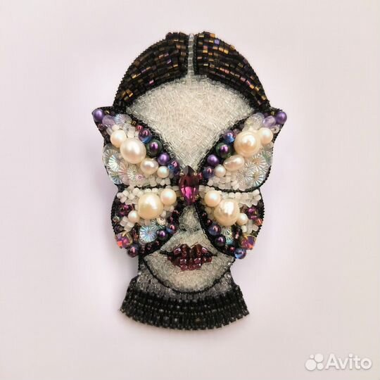 Уникальный брошь ручной работы «Душа бабочки»